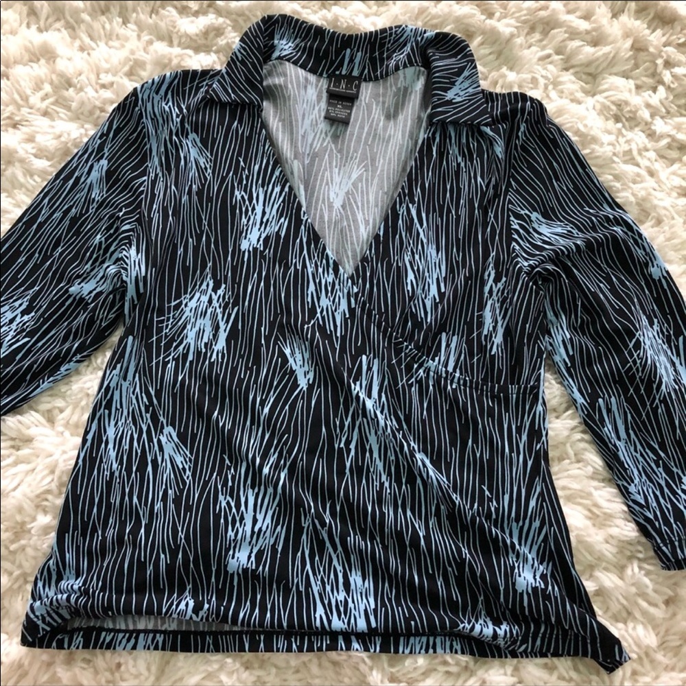 I.N.C. Wrap Top